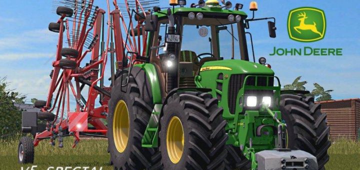 Мод трактор JOHN DEERE 7530 V1.0.0.0 Farming Simulator 19