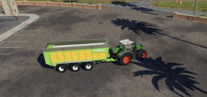 Мод прицеп JOSKIN DRAKKAR 8600 V1.0 Farming Simulator 19
