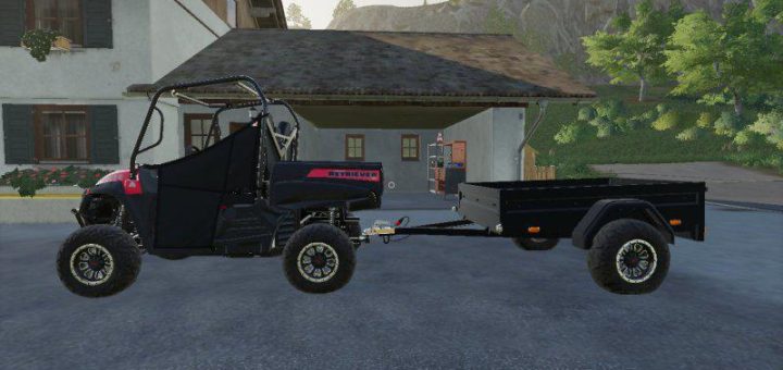 Мод прицеп MAHINDRA TRAILER BY LOWEL V1.0.0.0 FS19