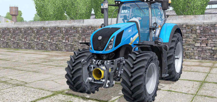 Мод трактор NEW HOLLAND T7.315 WITH OPTIONS V1.0 FS19