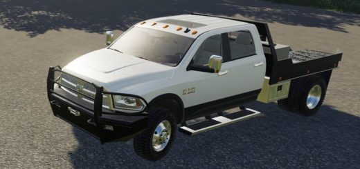 Мод авто RAM 3500 FLATBED V1.0.0.0 Farming Simulator 19