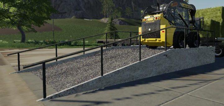Мод рампа RAMPE V1.5.0 Farming Simulator 19