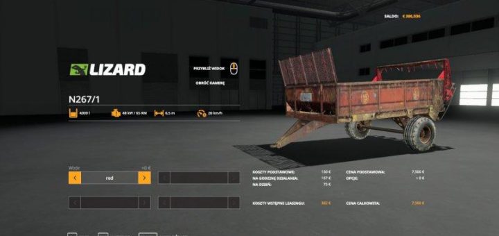 Мод прицеп РОУ-4 V1.0.0.0 Фермер Симулятор 2019