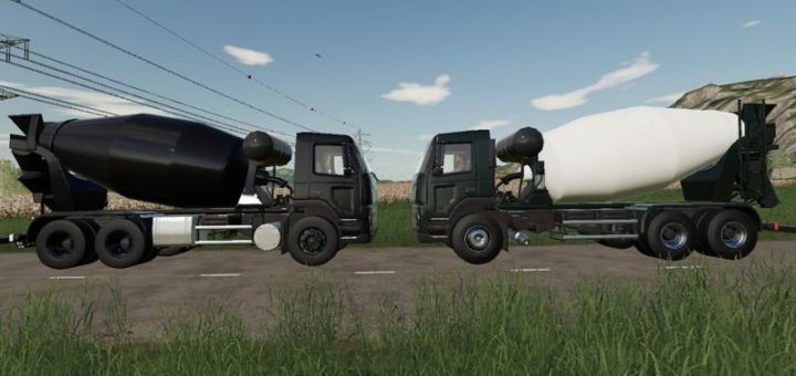 Мод CEMENT TRUCK V1.0.0.0 Farming Simulator 19