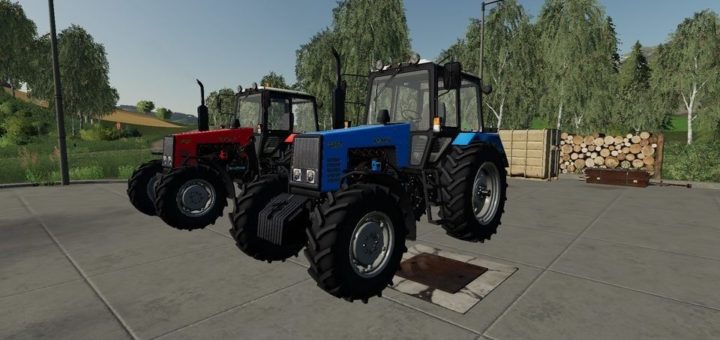 Мод БЕЛАРУС МТЗ-1221 V2.0.4 UPD: 19.01.19 Фермер Симулятор 2019