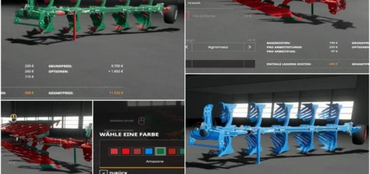 Мод ПАК FBM TEAM 5-SCHAR WENDEPFLUG-PACK V1.0.0.0 FS19