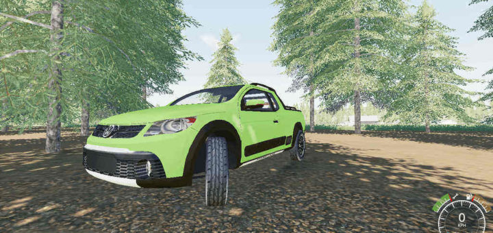 Мод авто VolksWagen Saveiro Cross G5 Farming Simulator 19
