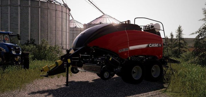 Мод тюкопресс CASE IH LB434 V1.0 Farming Simulator 19