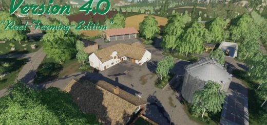 Мод карта FELSBRUNN V4.0 BY PSIECORE - REAL FARMING FS19