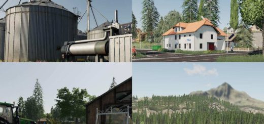 Мод карта FENTON FOREST V1.0 BY STEVIE Farming Simulator 2019
