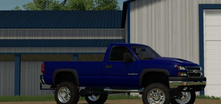 Мод авто 06 Chevy 2500HD v1.0.0.0 Farming Simulator 19