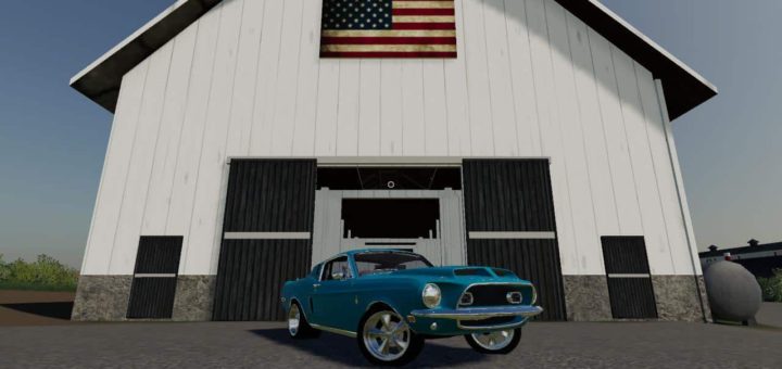 Мод авто 1968 MUSTANG V8 V2.1 FS19