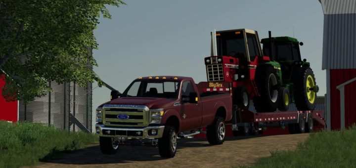 Мод авто 2011 F350 regular cab v1.0 Farming Simulator 19