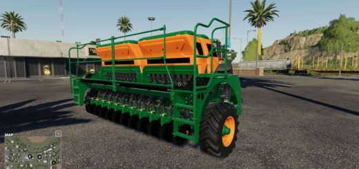 Мод сеялка 50 meter seeder Ceres 3570 v1.0 Farming Simulator 19