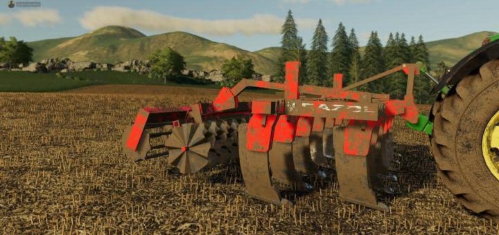 Мод плуг Araplow Razol 5M v1.0.0.0 Farming Simulator 19