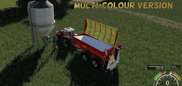Мод прицеп BREDAL K165 LIME SPREADER v1.1 FS19