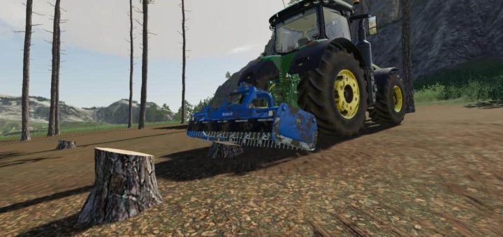 Мод Biobeltz UM 300 Forestry Mulcher v1.0 Farming Simulator 19