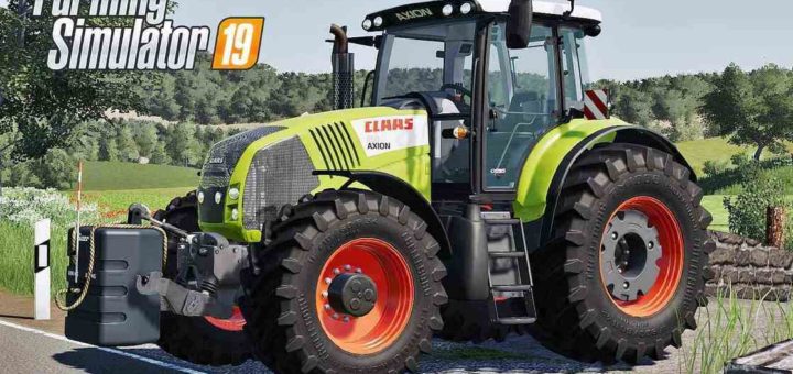 Мод трактор CLAAS AXION 800 SERIES V1.0.0.0 FS19