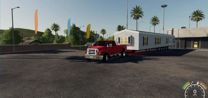 Мод Clayton Mobile Home v1.0 Farming Simulator 2019