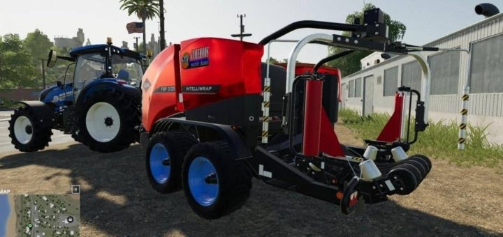 Мод FAST BALER WRAPPER 10 meter v1.0 Farming Simulator 2019