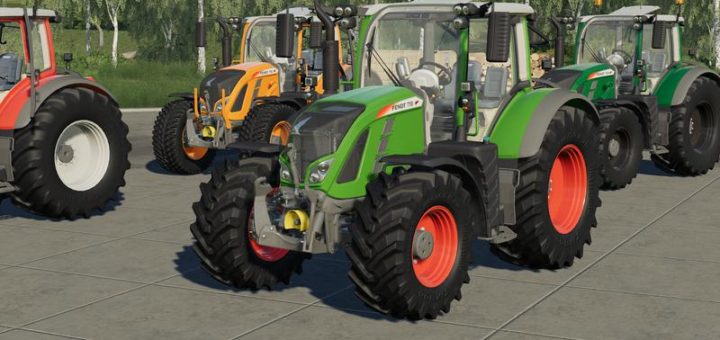 Moд трактор Fendt Vario700 v1.0.0.0 Farming Simulator 19