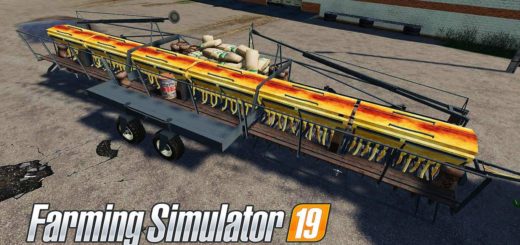 Мод сеялка FORTSCHRITT A203 V1.0 Farming Simulator 19