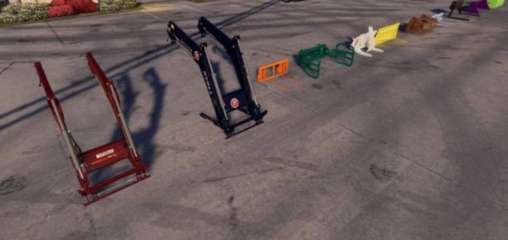 Мод ПАК FRONTLOADER TOOLS PACK FS19