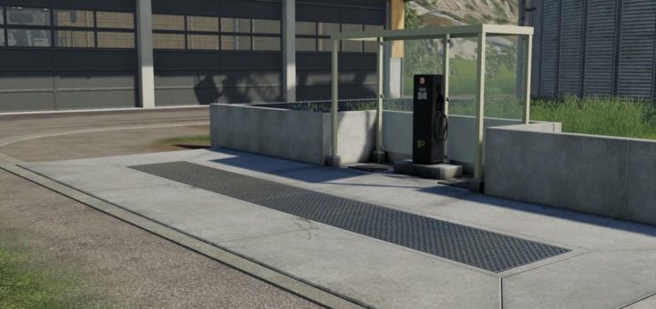Мод азс FUEL STATION V1.0.0.0 Farming Simulator 2019