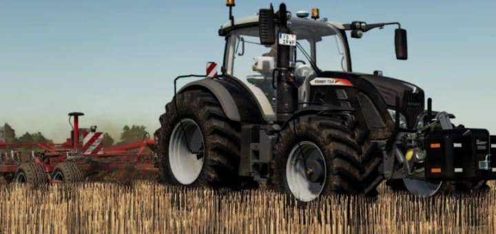 Мод трактор FENDT 700 VARIO BY LS19 WP Farming Simulator 19