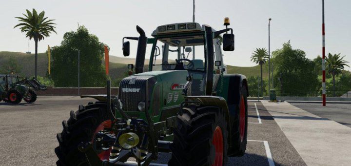 Мод трактор Fendt 815-820 v1.0.0.0 Farming Simulator 19