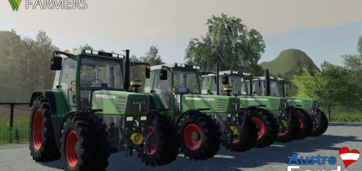 Мод Fendt Favorit 500 Generations Pack v1.0 Farming Simulator 2019