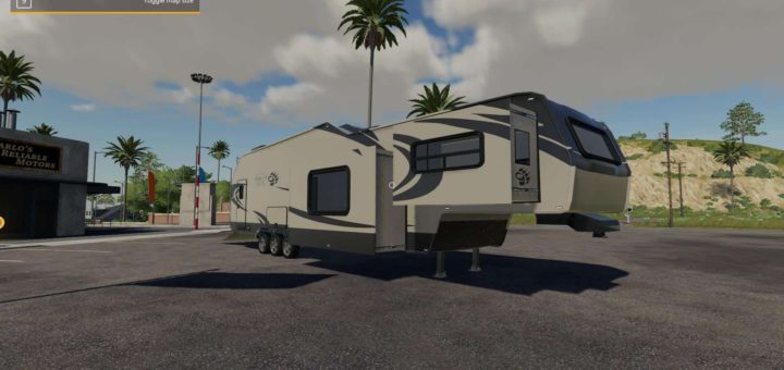 Мод прицеп GRIZZLY CREEK TOY HAULER V1.0 FS19
