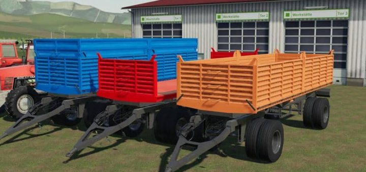 Мод прицеп Gosa v1.0.0.0 Farming Simulator 19