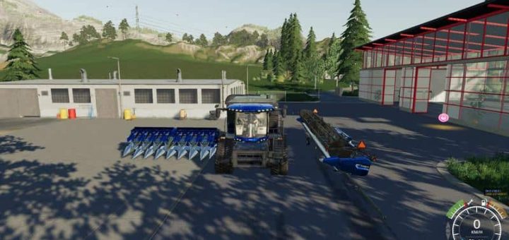 Мод комбайн IDEAL9 LimitedEdition v1.0.0.0 FS19