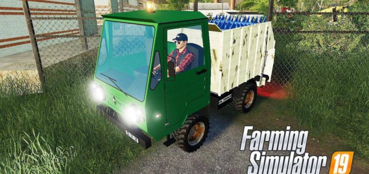 Мод грузовик IFA Multicar feed mixer v1.0 Farming Simulator 19
