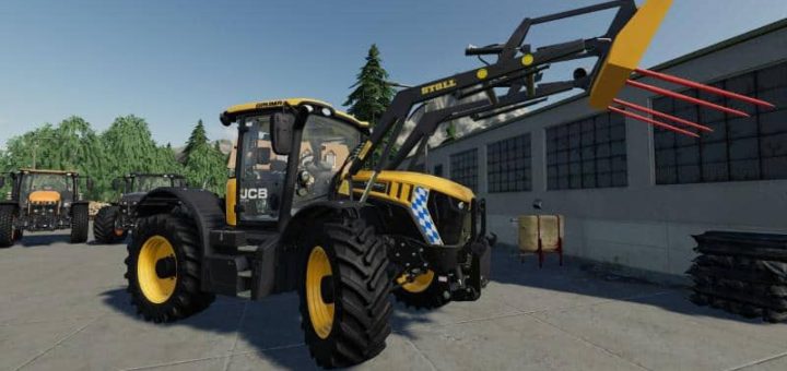 Мод трактор JCB FASTRAC 4000 V2.0.0.0 Farming Simulator 19