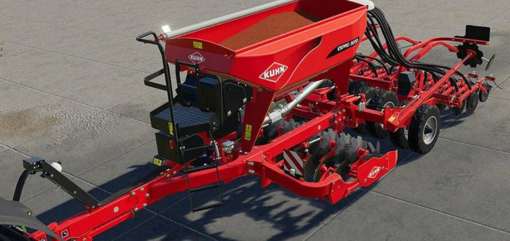 Мод сеялка Kuhn Espro 3000 v1.0.0.0 Farming Simulator 19