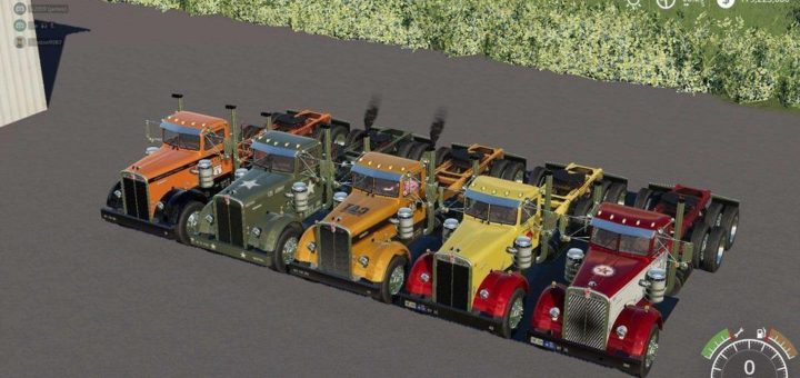 Мод тягач KW521 Fixed v2.0.0.0 Farming Simulator 19