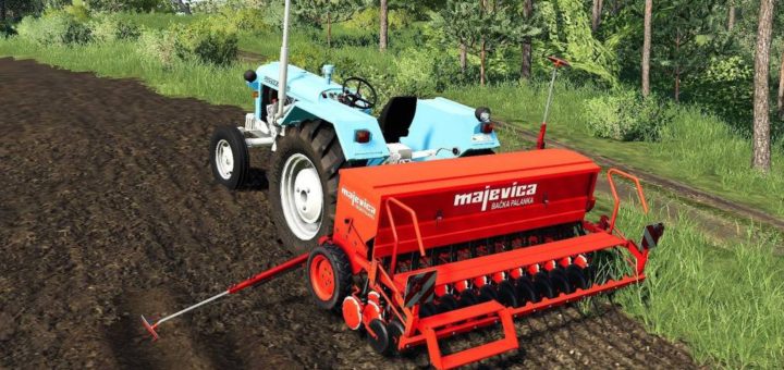 Мод сеялка Majevica 3M V1.0 Farming Simulator 19