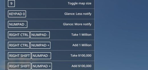 Мод MoneyMod BY RUSHMEAD Farming Simulator 2019