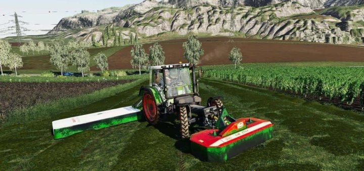 Мод ПАК Mower Pack v1.0.0.0 Farming Simulator 2019