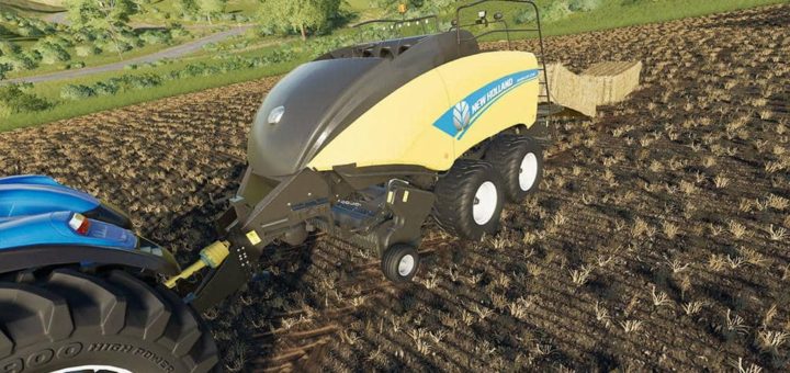 Мод тюкопресс New Holland BigBaler 1290 v1.0.0.0 FS19