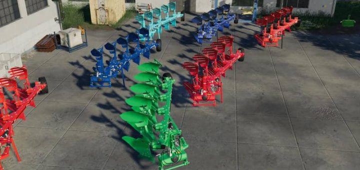 Мод ПАК PLOW PACK 2 V1.0.0.0 Farming Simulator 19