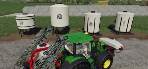 Мод Placeable Refill Tanks v1.0.0.0 Farming Simulator 2019