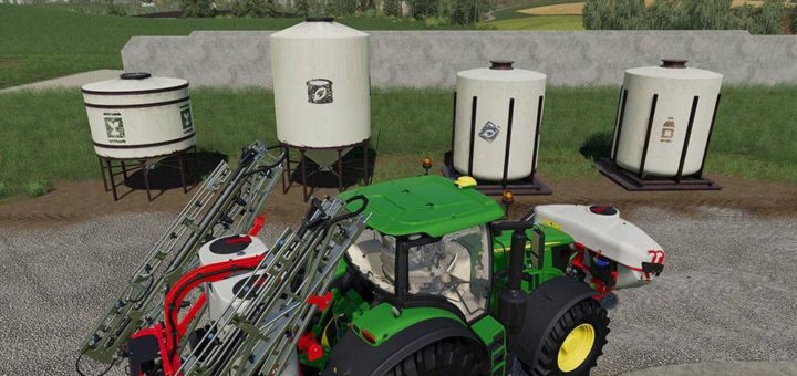 Мод Placeable Refill Tanks v1.0.0.0 Farming Simulator 2019