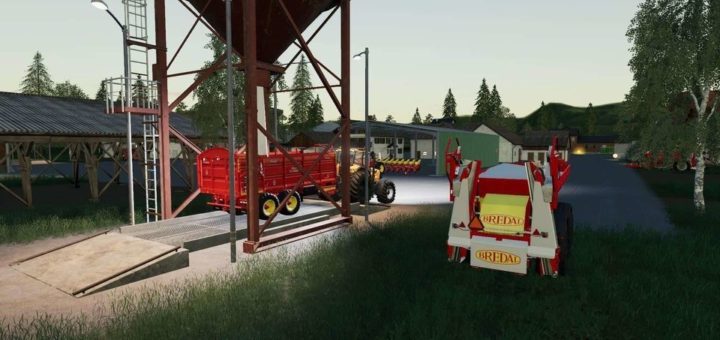 Мод PLACEABLE STORAGE SILOS V1.0.0.0 Farming Simulator 19