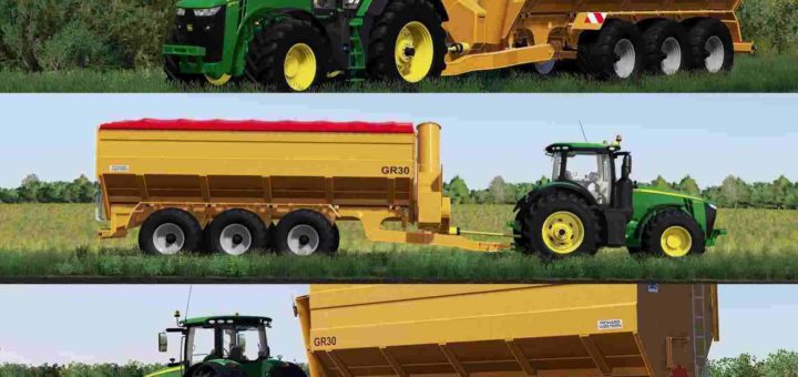 Мод прицеп Richard Western GR30 v1.0.0.0 Farming Simulator 19
