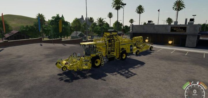 Мод комбайн Ropa Panther2 Pack v1.1.0 Farming Simulator 19