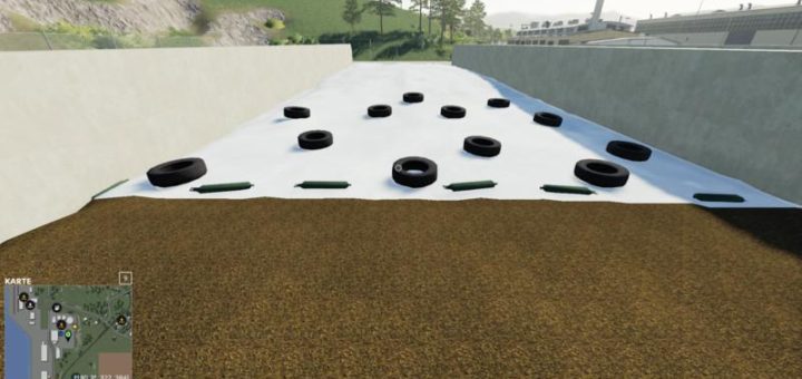 Мод SiloCover Final V1.0 Farming Simulator 19