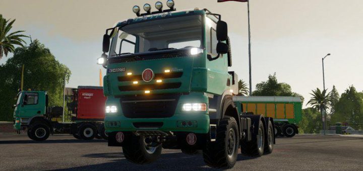 Мод тягач Tatra Phoenix 6×6 v1.0.0.0 Farming Simulator 2019